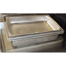 LOT OF FULL SIZE INSERTS AND LIDS