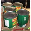 Image 1 : 5 COMMERCIAL CANS OF PRIMO SPAGHETTI SAUCE