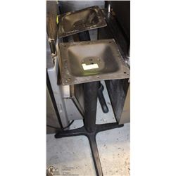 LOT OF 33 TABLE BASES