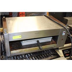 STAINLESS STEEL SALAMANDER WITH MOUNTING BRACKETS