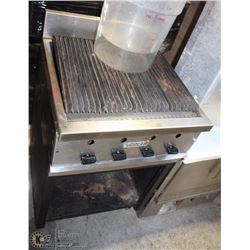 VULCAN CHARCOAL BROILER WITH STAND 24X24X42