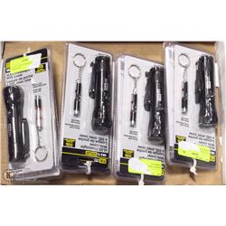 BOX WITH 8 NEW FLASHLIGHTS