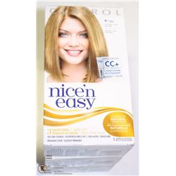 LOT OF 3 CLAIROL NICE'N'EASY #9 NATURAL LIGHT