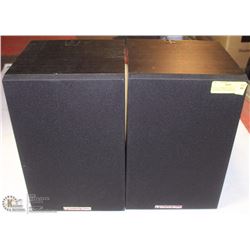 PAIR OF CERWIN-VEGA L-7 BOOKSHELF SPEAKERS 14" H