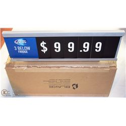 NEW BUDLIGHT PRICING SIGN