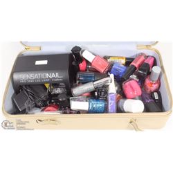 BROWN LEATHER CASE W/SENSATIONAIL PRO