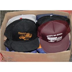 BALL CAP COLLECTION OVER 30 CAPS