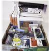 Image 1 : XL FLAT OF NEW OFFICE SUPPLIES,PENS,CALULATORS AND