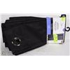 Image 1 : MAINSTAYS GROMMET CURTAINS ,BLACK,3 PANELS