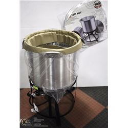 NEW OUTDOOR GOURMET 100 QUART LOBSTER AND