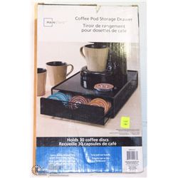 NEW MAINSTAYS COFFEE POD STOARGE DRAWER