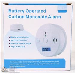 NEW BATTERY OPERATED CARBON MONOXIDE ALARM
