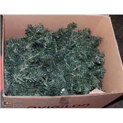 LOT OF FOUR- 6 FOOT LIGHTED GARLANDS, EVERGREEN