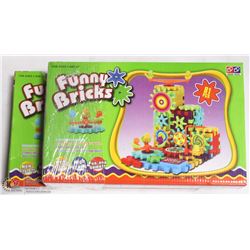 BUNDLE WITH 2 NEW BOXES 81PCS FUNNY BRICKS