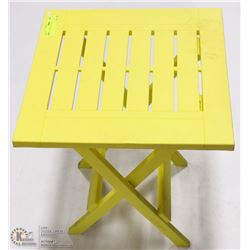 RESIN FOLDING SIDE TABLE