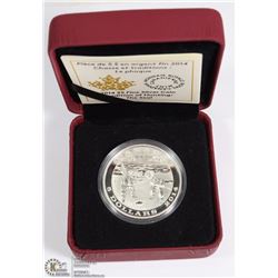 2014 $5 FINE SILVER COIN