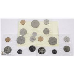 LOT OF 3 -1968 RCM PROOFLIKE SETS IN PLIOFILM.