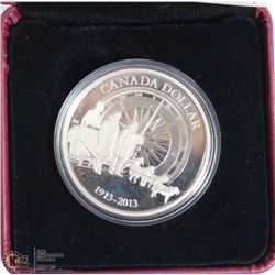2013 PROOF SILVER DOLLAR