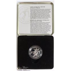 STERLING SILVER 50 CENT PIECE 1998