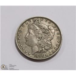 1883 US MORGAN $1.00 SILVER COIN