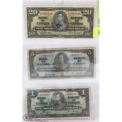 1937 BILL SET
