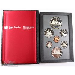 SILVER DOUBLE DOLLAR SET 1987