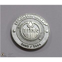 EDMONTON OILER ALES HEMSKY COIN