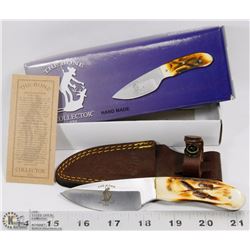 NEW 6.25" BONE COLLECTOR HUNTING KNIFE WITH