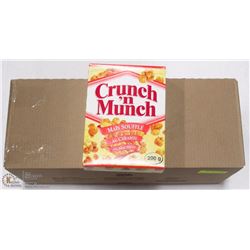 CASE OF CRUNCH AND MUNCH BEST BEFORE SEPT 30,2017