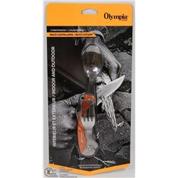 NEW 3 IN 1 OLYMPIA MULTI CUTLERY TOOL