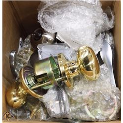 BOX OF NEW HANDLE SETS