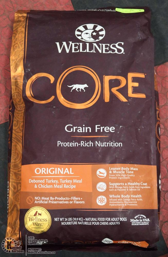 wellness core dog food 24 lb