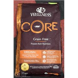 WELLNESS CORE GRAIN FREE 24 LB BAG  DOG FOOD
