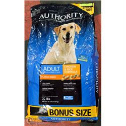 AUTHORITY LARGE BREED ADULT 30 LBS DOG FOOD