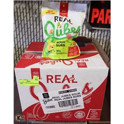 CASE WITH 12 385GRAM BAGS REAL JUBE JUBE SOURS