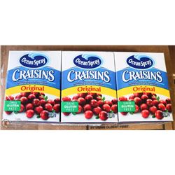 CASE WITH 72 INDIVIDUAL SIZE CRAISINS