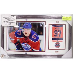 CONNOR MCDAVID GUARANTEED AUTHENTIC AUTOGRAPH