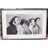 Image 1 : LARGE BEATLES FRAMED PRINT. 39X26