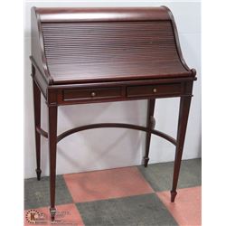 ROLL TOP VINTAGE STYLE DESK 29.5"X20.5"X40.5"H