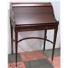 Image 1 : ROLL TOP VINTAGE STYLE DESK 29.5"X20.5"X40.5"H
