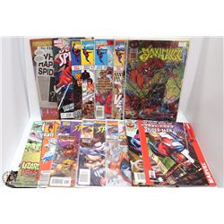 BOX OF VARIOUS ESTATE SPIDER-MAN COMIC BOOKS