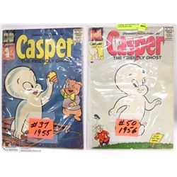 CASPER THE FRIENDLY GHOST #34 (1955) & #50 (1956)