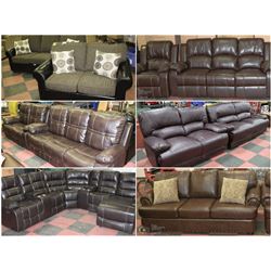 FEATURED ITEMS: NEW SOFAS AND SECTIONALS