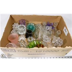 10) ASSORTMENT OF SINGLE & DOUBLE BASE CANDLE