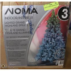 NOMA 6.5" PRELIT CHRISTMAS TREE.
