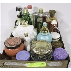 LOT OF VINTAGE AVON  BOTTLES COLLECTIBLES