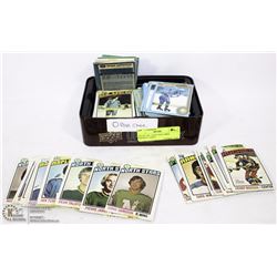 TIN OF 150+ 1970'S AND 1980'S HOCKEY CARDS