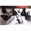 Image 1 : GROUP OF 5 CLIP LAMPS