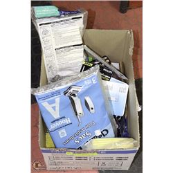 LOT OF HALOGEN LIGHT, LIGHT BULB AND NEW VACUUM