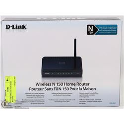 D-LINK WIRELESS N 150 HOME ROUTER.